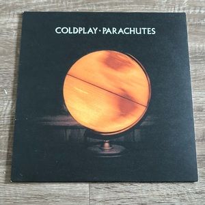 Record player vinyl: Parachutes by Coldplay